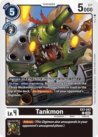 Tankmon (EX7-043 C) [Digimon LIBERATOR]