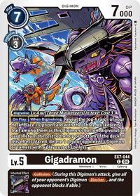 Gigadramon (EX7-044 C) [Digimon LIBERATOR]