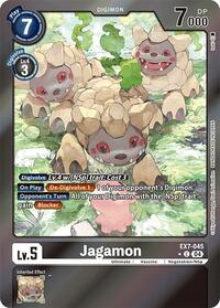 Jagamon (Foil) (EX7-045 C) [Digimon LIBERATOR]