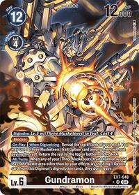 Gundramon (Alternate Art) (EX7-048 SR) [Digimon LIBERATOR]