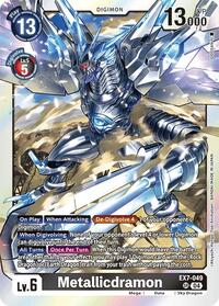 Metallicdramon (EX7-049 SR) [Digimon LIBERATOR]