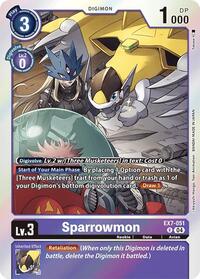 Sparrowmon (EX7-051 R) [Digimon LIBERATOR]