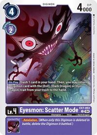 Eyesmon: Scatter Mode (EX7-053 C) [Digimon LIBERATOR]