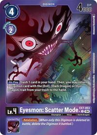 Eyesmon: Scatter Mode (Foil) (EX7-053 C) [Digimon LIBERATOR]