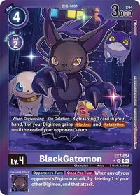 BlackGatomon (Foil) (EX7-054 UC) [Digimon LIBERATOR]