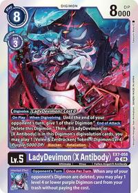 LadyDevimon (X Antibody) (EX7-058 R) [Digimon LIBERATOR]