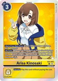 Arisa Kinosaki (EX7-063 R) [Digimon LIBERATOR]