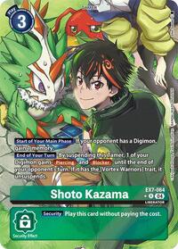 Shoto Kazama (Alternate Art) (EX7-064 R) [Digimon LIBERATOR]