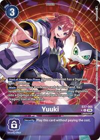 Yuuki (Alternate Art) (EX7-065 R) [Digimon LIBERATOR]