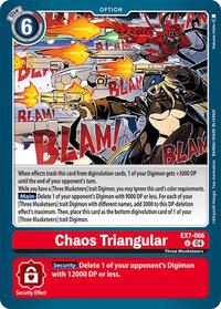 Chaos Triangular (EX7-066 U) [Digimon LIBERATOR]