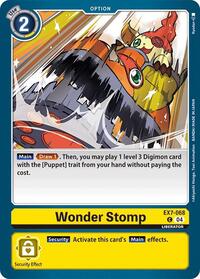 Wonder Stomp (EX7-068 C) [Digimon LIBERATOR]