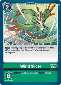 Wind Slicer (EX7-069 C) [Digimon LIBERATOR]