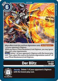 Der Blitz (EX7-070 U) [Digimon LIBERATOR]