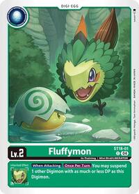 Fluffymon (ST18-01 C) [Starter Deck 18: Guardian Vortex]