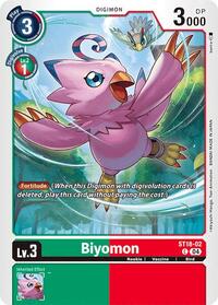 Biyomon (ST18-02 C) [Starter Deck 18: Guardian Vortex]