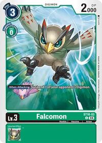 Falcomon (ST18-03 C) [Starter Deck 18: Guardian Vortex]