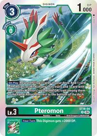 Pteromon (ST18-04 R) [Starter Deck 18: Guardian Vortex]