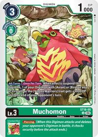 Muchomon (ST18-05 U) [Starter Deck 18: Guardian Vortex]