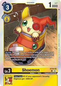 Shoemon (ST19-03 R) [Starter Deck 19: Fable Waltz]