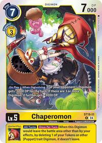 Chaperomon (ST19-11 R) [Starter Deck 19: Fable Waltz]