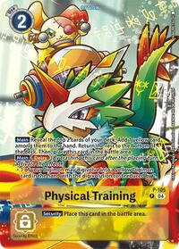 Physical Training (Starter Deck 18 Exclusive) (P-105 P) [Digimon Promotion Cards]