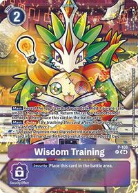 Wisdom Training (Starter Deck 18 Exclusive) (P-108 P) [Digimon Promotion Cards]