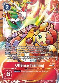 Offense Training (Starter Deck 19 Exclusive) (P-103 P) [Digimon Promotion Cards]