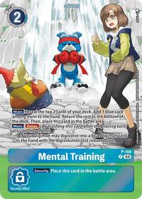 Mental Training (Starter Deck 19 Exclusive) (P-104 P) [Digimon Promotion Cards]