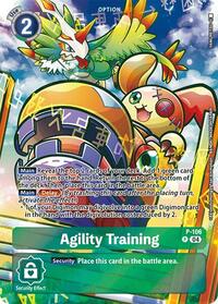Agility Training (Starter Deck 19 Exclusive) (P-106 P) [Digimon Promotion Cards]