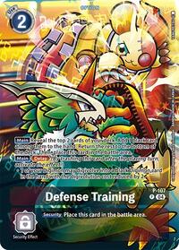 Defense Training (Starter Deck 19 Exclusive) (P-107 P) [Digimon Promotion Cards]