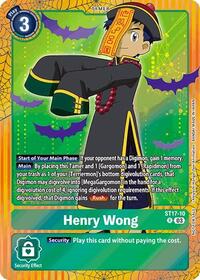 Henry Wong (Halloween Event 2024) (ST17-10 R) [Starter Deck 17: Double Typhoon Advanced Deck Set]