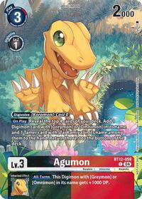 Agumon - BT12-059 (Legend Pack 2024) (BT12-059 C) [Across Time]