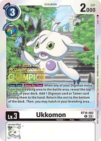 Ukkomon (2024 Regionals Champion) (BT16-082 R) [Beginning Observer]