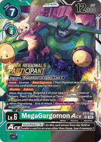 MegaGargomon ACE (2024 Regionals Participant) (ST17-08 SR) [Starter Deck 17: Double Typhoon Advanced Deck Set]