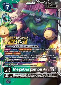 MegaGargomon ACE (2024 Regionals Finalist) (ST17-08 SR) [Starter Deck 17: Double Typhoon Advanced Deck Set]