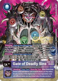 Gate of Deadly Sins (2024 Regionals Participant) (EX6-006 R) [Infernal Ascension]