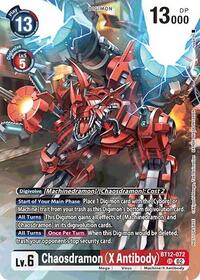 Chaosdramon (X Antibody) (Event Pack 7) (BT12-072 SR) [Across Time]