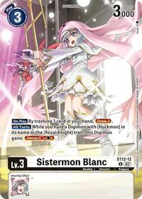 Sistermon Blanc (Event Pack 7) (ST12-12 U) [Starter Deck 12: Jesmon]