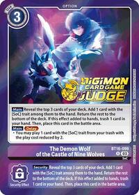 The Demon Wolf of the Castle of Nine Wolves (Judge Pack 6) (BT16-099 R) [Beginning Observer]
