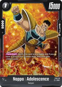 Nappa : Adolescence (Bonus Pack Alternate Art) (FS05-09) [Starter Deck 5: Bardock]