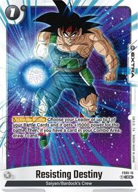 Resisting Destiny (Bonus Pack Alternate Art) (FS05-15) [Starter Deck 5: Bardock]