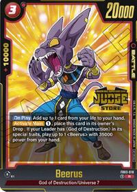 Beerus - FB03-018 (Judge Pack (Store Judge) 02) (FB03-018) [Tournament and Championship Promos]