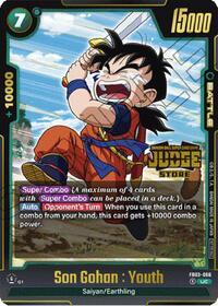 Son Gohan : Youth - FB03-066 (Judge Pack (Store Judge) 02) (FB03-066) [Tournament and Championship Promos]
