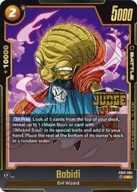Babidi - FB03-084 (Judge Pack (Store Judge) 02) (FB03-084) [Tournament and Championship Promos]