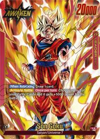 Son Goku - FS01-01 (Gold) (FS01-01) [Fusion World Promotion Cards and Packs]