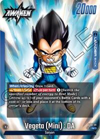 Vegeta (Mini) : DA (FS07-01) [Starter Deck 7: Vegeta (Mini)]