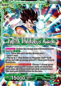 Son Goku & Vegeta // Vegito, Prodigious Fusion (BT26-060) [Ultimate Advent Pre-Release Cards]