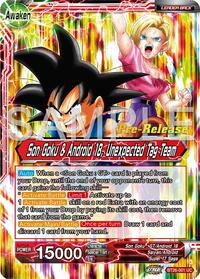 Son Goku // Son Goku & Android 18, Unexpected Tag Team (BT26-001) [Ultimate Advent Pre-Release Cards]