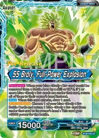 Broly // SS Broly, Full-Power Explosion (BT26-032) [Ultimate Advent Pre-Release Cards]