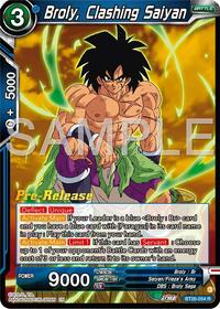 Broly, Clashing Saiyan (BT26-054) [Ultimate Advent Pre-Release Cards]